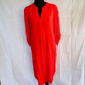 Cupio Red Midi Dress
